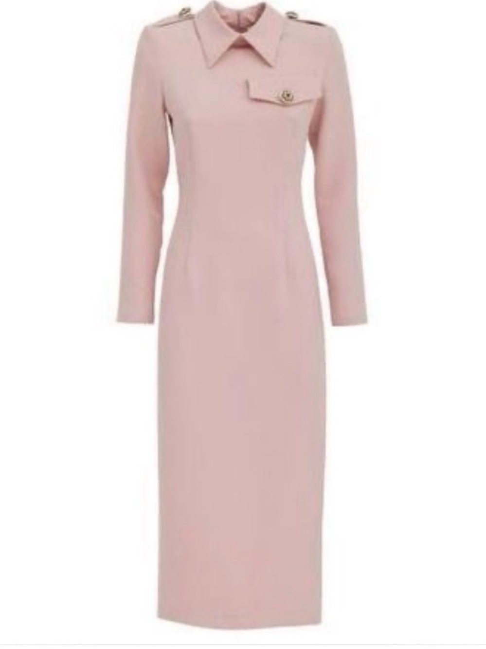 Julia Allert long sleeve collar dress